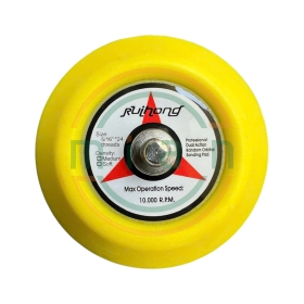 Đế Dán Nhám Tròn - Đế Gai Máy Mài Hơi Mini Kích Thước 3" (74mm) Cốt M8