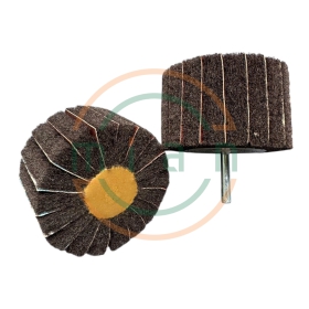 Nhám Carem Nỉ-Nhám Trụ Nỉ -Nhám Chuôi Nỉ Đen 80x50x6mm
