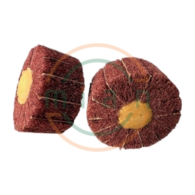 Nhám Carem Nỉ-Nhám Trụ Nỉ -Nhám Chuôi Nỉ Đỏ 40x25x6mm