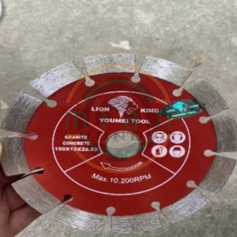 Lưỡi Xẻ Răng Rời Tốt Ø150mm TK15 Hiệu Sư Tử