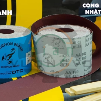 Nhám Vải Cuộn Nhật Bản Bò Cạp Xanh JB35