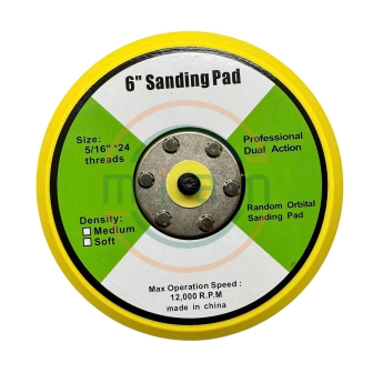 Đế Dán Nhám Tròn-Đế Gai Kích Thước 6" (150mm) Cốt M8
