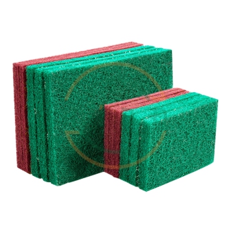 Nỉ Xốp Đỏ-Bùi Nhùi Đánh Bóng-Kích Thước 100*150*10mm  P400-P600
