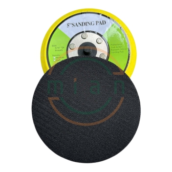 Đế Dán Nhám Tròn - Đế Gai Máy Mài Kích Thước 5" (125mm) Cốt M8