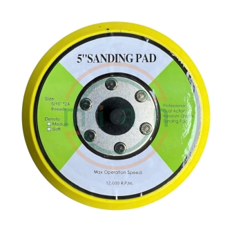 Đế Dán Nhám Tròn - Đế Gai Máy Mài Kích Thước 5" (125mm) Cốt M8