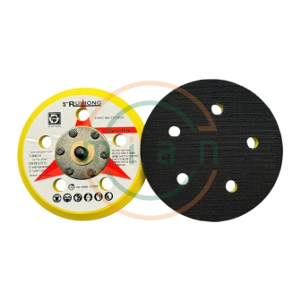 Đế Dán Nhám Tròn -Đế Gai Kích Thước 5" (125mm) 5 Lỗ Cốt M8
