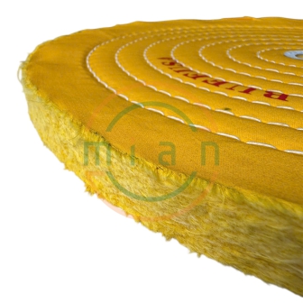 Bánh Vải Cotton Vàng 14” (350mm) 50 lớp Vải