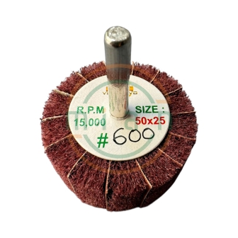 Nhám Carem Nỉ-Nhám Trụ Nỉ -Nhám Chuôi Nỉ Đỏ 40x25x6mm