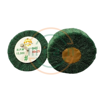 Nhám Trụ Nỉ Xanh 30x25mm