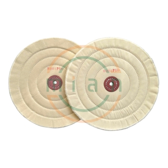 Bánh Vải Cotton Trắng Thái Lan 200mm 50 Lớp Vải