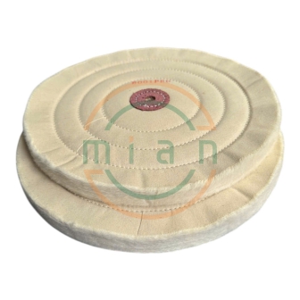 Bánh Vải Cotton Trắng Thái Lan 12” (300mm) 50 Lớp Vải 