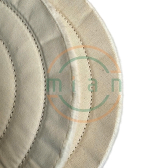 Bánh Vải Cotton Trắng Thái Lan 200mm 50 Lớp Vải